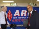 ARSI President Gopal Madhavan, VU2GMN (right), with ARRL CEO David Sumner, K1ZZ, during a visit to ARRL Headquarters in 2011.